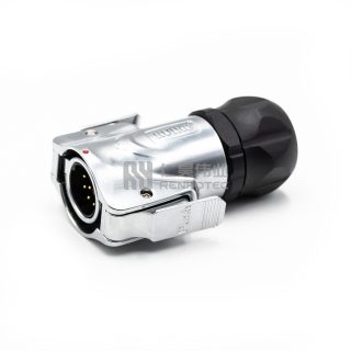 LP-20 Водонепроницаемый круглый разъем питания 12-контактный мужской штекер