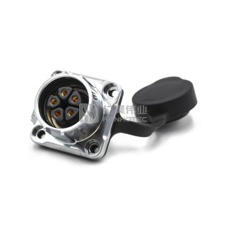 LP-20 Водонепроницаемый круглый разъем питания 5-контактные гнезда