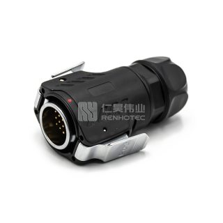 LP-24 Водонепроницаемый круглый разъем питания 24-контактный мужской штекер