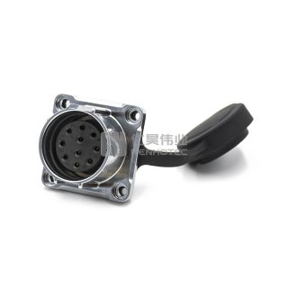 LP-24 Водонепроницаемый круглый разъем питания 10-контактные гнезда