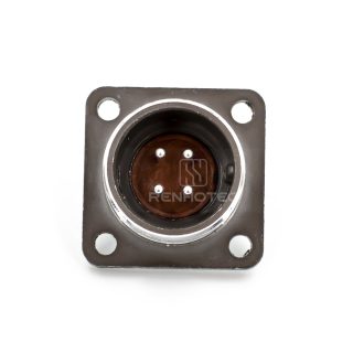 Alternative view of 2PM-18 Series 4Pin male panel Socket - 2РМДТ18Б4Ш1В1В