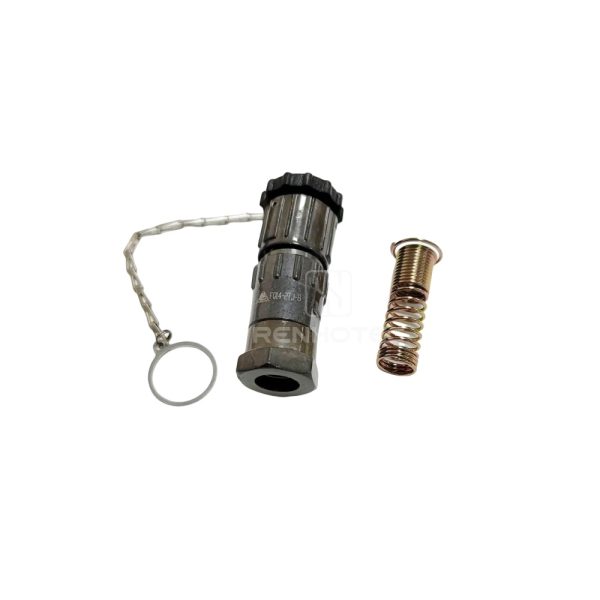 FQ14 Series 2-Pin Straight Wire Spring Male Plug