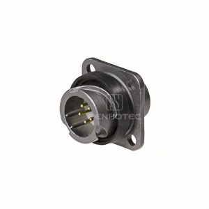 FQ14 Series 5-Pin Square Flange Male Socket
