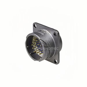 FQ24 Series 19-Pin Square Flange Male Socket