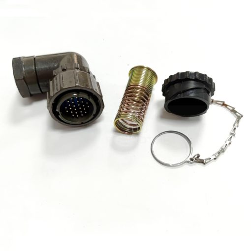FQ24 Series 26-Pin Angled Wire Spring Male Plug — изображение 2