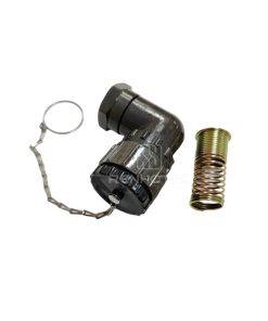 FQ24 Series 26-Pin Angled Wire Spring Male Plug
