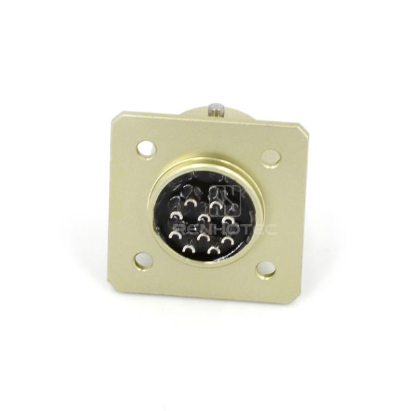 ОНЦ-БС-1(2) Series Bayonet Ultra-small Connector Shell Size 14 10 Pin Male Socket-ОНЦ-БС-1-10/14-B1-1-B - Image 4