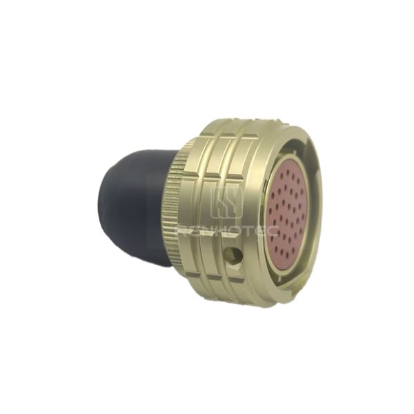 ОНЦ-БС-1(2) Series Connector Shell Size 22 32 Pin Female Plug with Tail Attachment (Optional)-ОНЦ-БС-1-32/22-P12-1-B - Image 3
