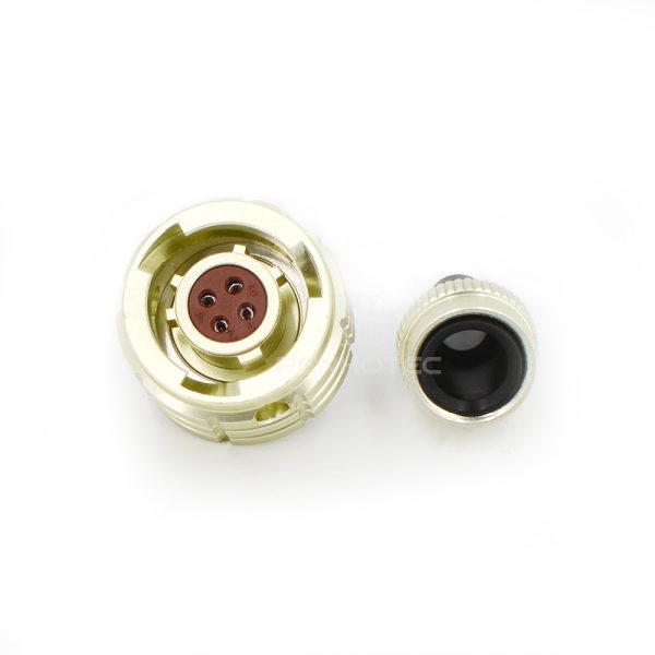 ОНЦ-БС-1(2) Series Connector Shell Size 10 4 Pin Female Plug with Tail Attachment (Optional)-ОНЦ-БС-1-4/10-P12-1-B - Image 3