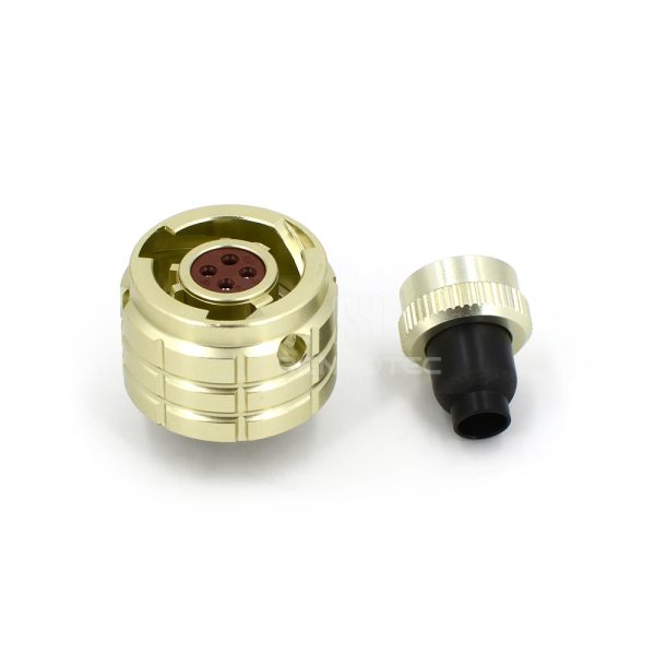 ОНЦ-БС-1(2) Series Connector Shell Size 10 4 Pin Female Plug with Tail Attachment (Optional)-ОНЦ-БС-1-4/10-P12-1-B - Image 4