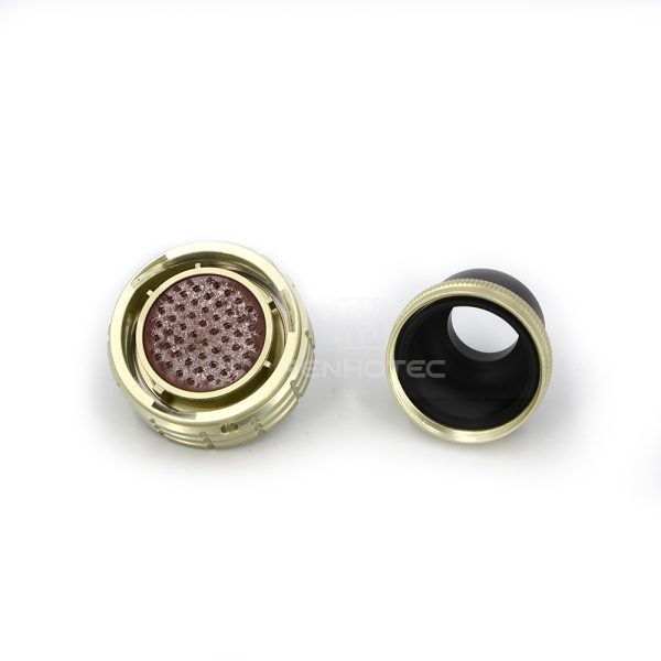 ОНЦ-БС-1(2) Series Connector Shell Size 27 50 Pin Female Plug with Tail Attachment (Optional)-ОНЦ-БС-1-50/27-P12-1-B - Image 4