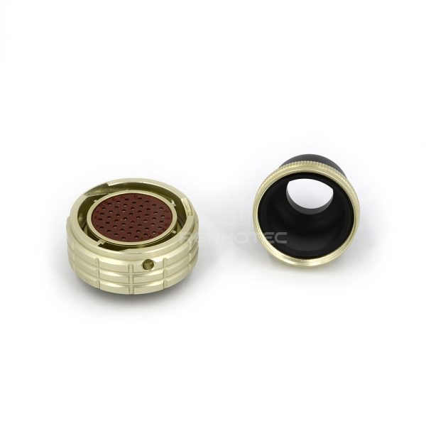 ОНЦ-БС-1(2) Series Connector Shell Size 27 50 Pin Female Plug with Tail Attachment (Optional)-ОНЦ-БС-1-50/27-P12-1-B - Image 5