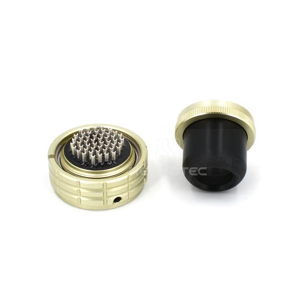 ОНЦ-БС-1(2) Series Connector Shell Size 27 50 Pin Female Plug with Tail Attachment (Optional)-ОНЦ-БС-1-50/27-P12-1-B - Image 6