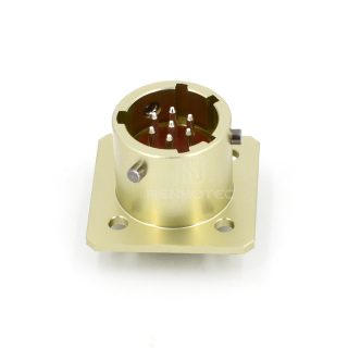 Alternative view of ОНЦ-БС-1(2) Series Bayonet Ultra-small Connector Shell Size 12 7 Pin Male Socket-ОНЦ-БС-1-7/12-B1-1-B