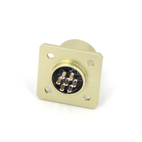 ОНЦ-БС-1(2) Series Bayonet Ultra-small Connector Shell Size 12 7 Pin Male Socket-ОНЦ-БС-1-7/12-B1-1-B - Image 4