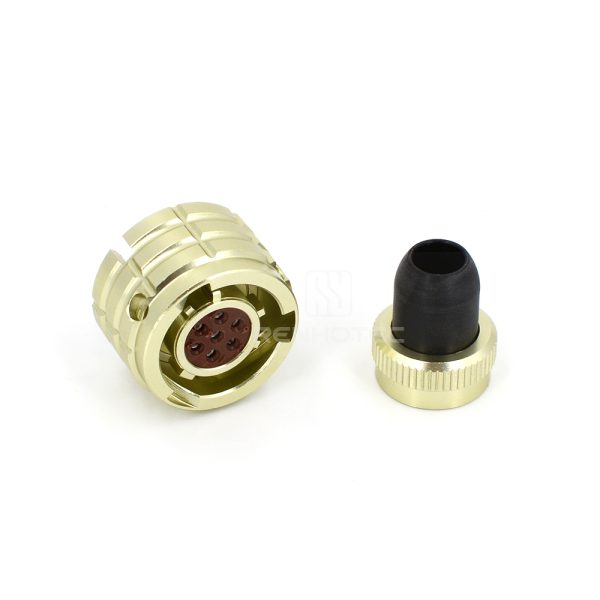ОНЦ-БС-1(2) Series Bayonet Ultra-small Connector Shell Size 12 7 Pin Female Plug with Tail Attachment (Optional)-ОНЦ-БС-1-7/12-P12-1-B - Image 6