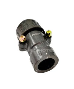 P20 Series 2-Pin Straight Female Cable Plug With Shielded Tail Attachment