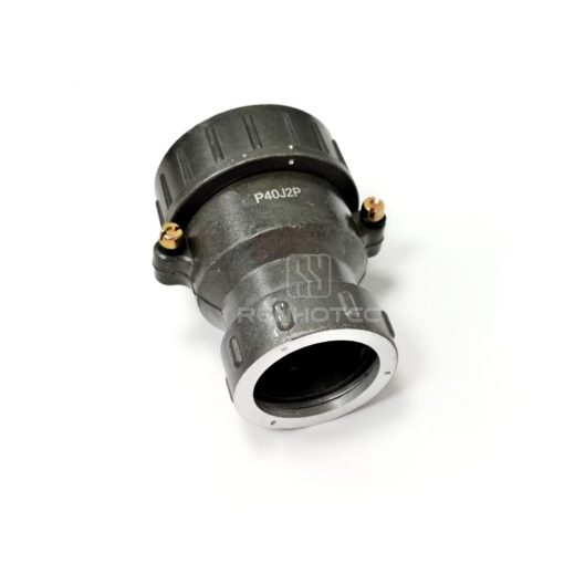P40 Series 9-Pin Straight Male Cable Plug With Shielded Tail Attachment — изображение 2