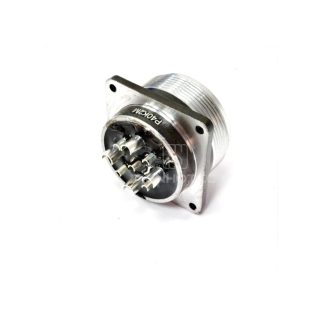 Alternative view of P40 Series 9-Pin Female Socket Sealed