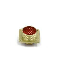 Резьбовые PC19ZJ 19 контактный мужской фланец гнездо припой чашки