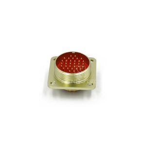 Threaded PC32ZJ 32 Pin Male Flange Socket Solder Cups