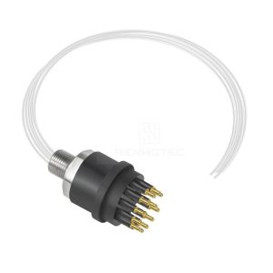 Flat Underwater Connector MCLPBH12M 12Pin Socket