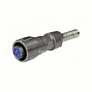 FQ14 Series 3-Pin Straight Wire Spring Female Plug