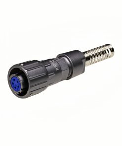FQ14 Series 5-Pin Straight Wire Spring Female Plug
