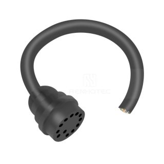 Micro Network Underwater Connector MCIL12F-E 12P Female In-Line