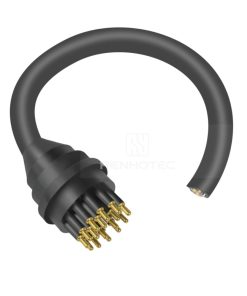 Стандартная серия IL16M 16P мужской линейный разъем