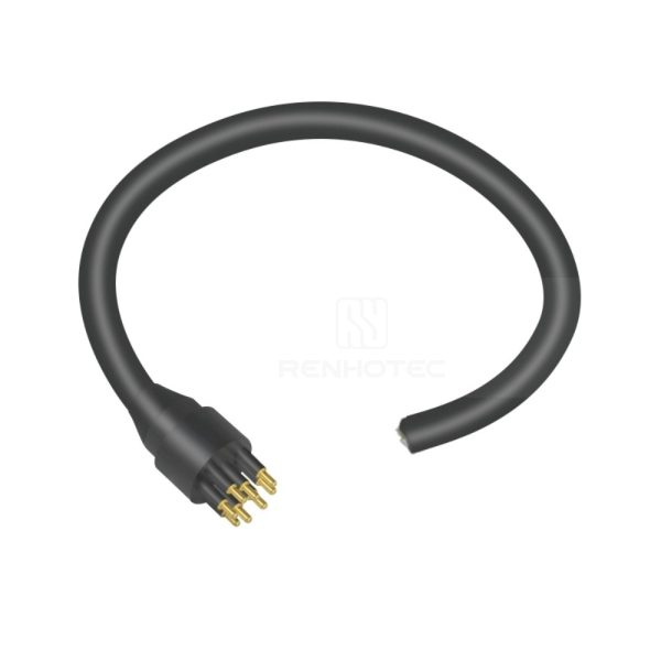 Standard Series IL8M 8P Male In-Line Connector