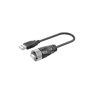 3/16"-28UNS USB2.0 Male to Male Overmolded Cable