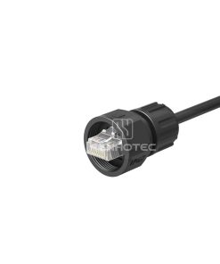 RJ45 Straight Male Overmolded Plug with Cable