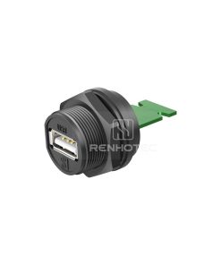 USB2.0 Female Back Mount PCB Receptacle