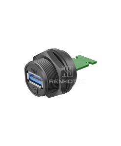 USB3.0 Female Back Mount PCB Receptacle