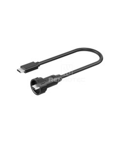 5/8"-Half Threaded Type C Bayonet Connection Male to Male Cable