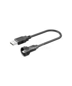 Bayonet Connection Micro USB Male to USB2.0 Male Overmolded Cable