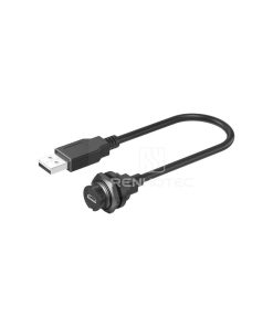Bayonet Connection Micro USB Female to USB2.0 Male Overmolded Cable
