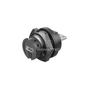 Micro USB Female to Female Bayonet Connection Receptacle
