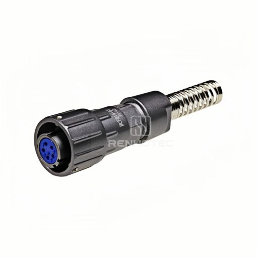 FQ18 Series 5-Pin Straight Wire Spring Female Plug