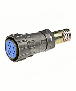 FQ30 Series 14-Pin Straight Wire Spring Female Plug