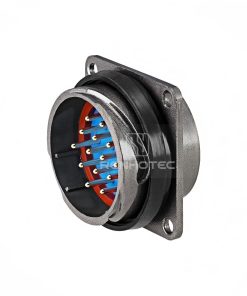 FQ30 Series 14-Pin Square Flange Male Socket