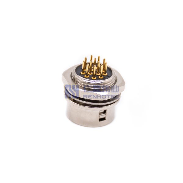 HR10-10R-12SA HR10 Series 12Pin Threaded Connector - Image 3