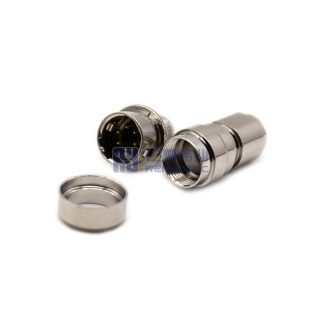 Alternative view of HR10A-7J-6P HR10 Series 6Pin Bayonet Connector