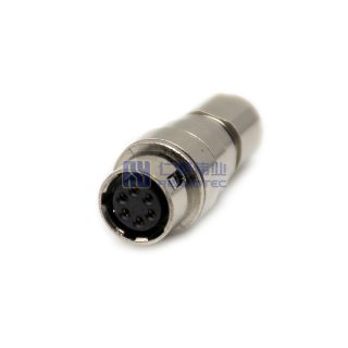 HR10A-7J-6S HR10 Series 6Pin Bayonet Connector