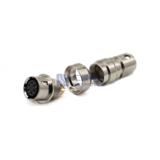 Alternative view of HR10A-7J-6S HR10 Series 6Pin Bayonet Connector