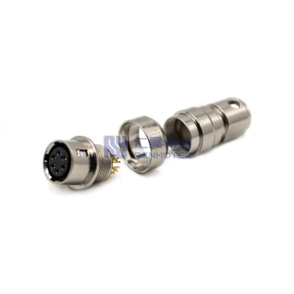 HR10A-7J-6S HR10 Series 6Pin Bayonet Connector - Image 2