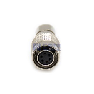 Alternative view of HR10A-7P-6S HR10 Series 6Pin Threaded Connector