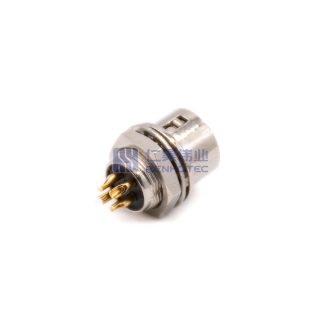 Alternative view of HR10A-7R-4S HR10 Series 4Pin Threaded Connector