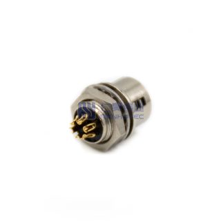 Alternative view of HR10A-7R-6S HR10 Series 6Pin Threaded Connector